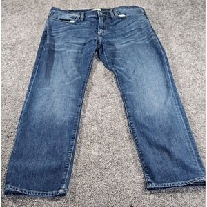 J Crew 770 Kaihara Japanese Denim Men's 34x30 Dark Wash Straight J5032